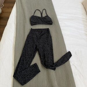 Lululemon Align 25” Legging size 4 and Flow Y Bra size 6